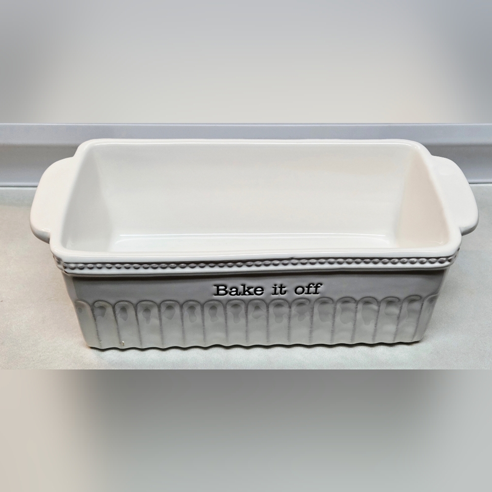 Mud Pie Bake It Off 10" Loaf Dish